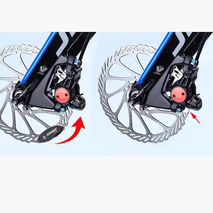 adjusting bicycle brake pads