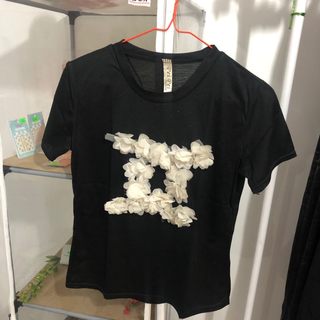 Kaos Ala Chanel Preloved (ka shientav)