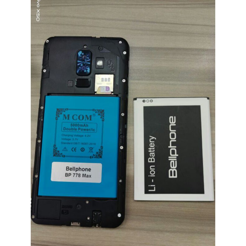 Baterai batre batrai bellphone bp778 max modif