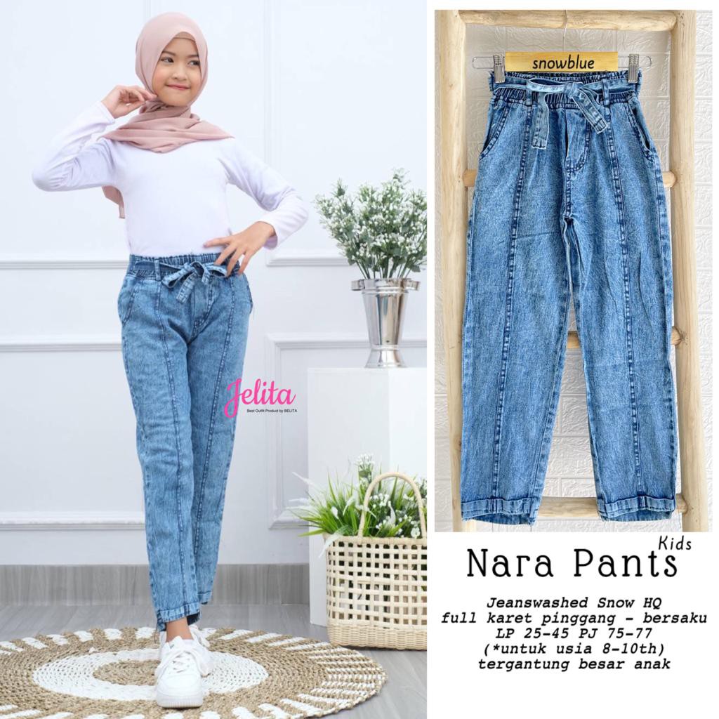 alexan_shop celana anak Nara Pants Kids Jeans