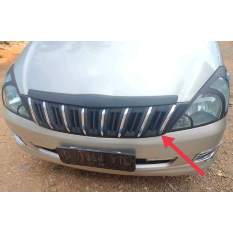 Gril depan inova 2005 2006 2007 2008 model prado list warna