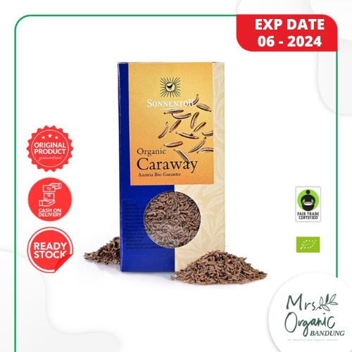 

Jinten Utuh Kering Organik - Organic Caraway Sonnentor 60 g