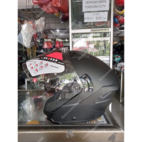 Helm KYT NFJ Hitam Doff Solid Black Doff NF J Murah