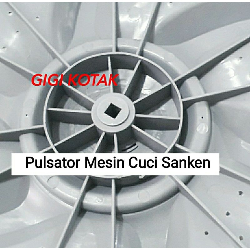 Pulsator Mesin Cuci Sanken Diameter 33 Cm As Gigi Kotak