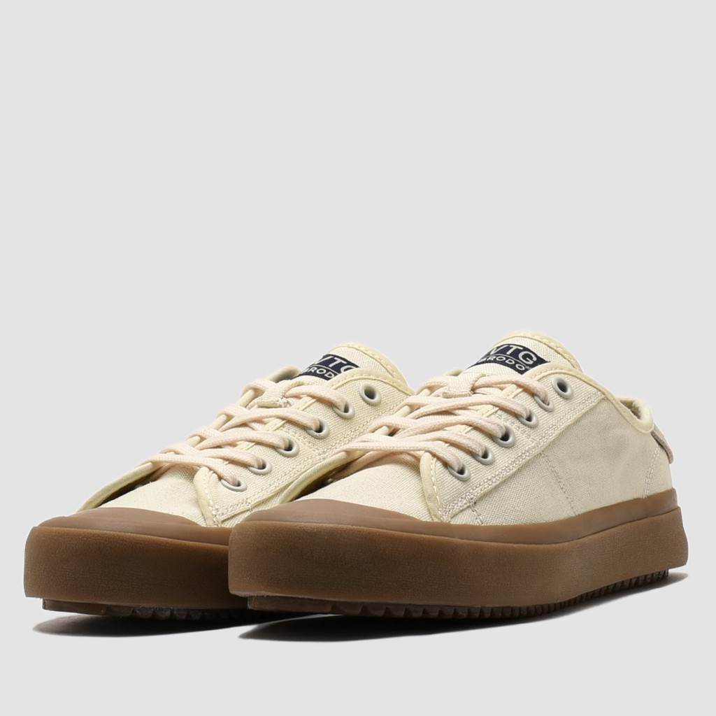 Sepatu Brodo Vantage V2 Gum [Natural White Gum/Olive Gum]-Natural Gum Low