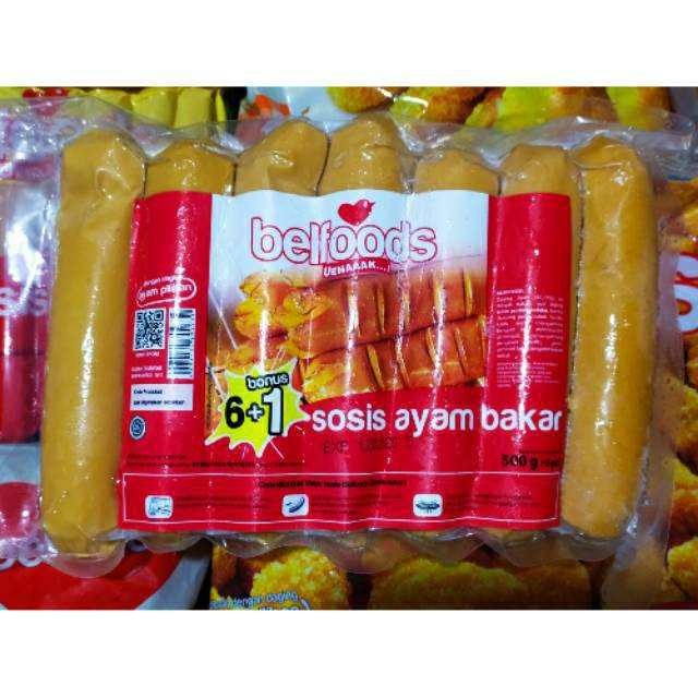 

Belfoods Sosis Bakar 500gr 6+1
