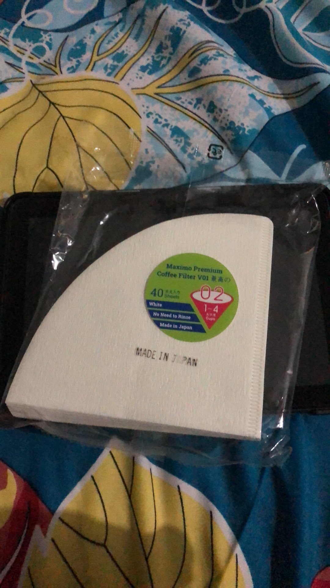 Maximo Premium Coffee Filter Paper V60 Size 02 Saringan Kertas Kopi