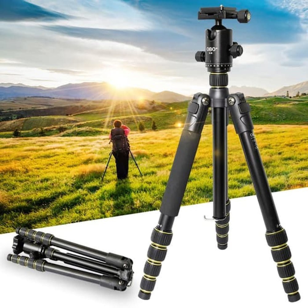 Tripod Tripot Monopod OBO TS-360 - OBO TS360 Professional Camera Video Tripod Monopod with Ball Head