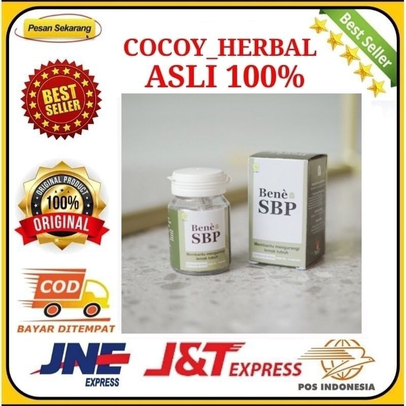 BENE SBP ( SLIM BEAUTY PRODUCT ) - Pelangsing Badan Ampuh - Obat Diet - Original 100%