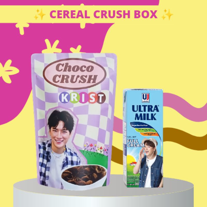 

[KRIST] CEREAL CRUSH BOX | LUNCH BOX ACTOR THAILAND GMMTV