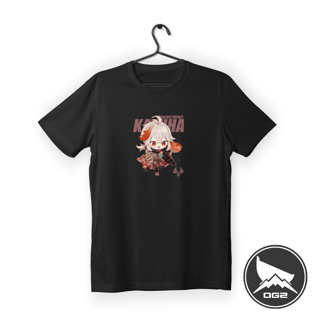 kaos game kazuha genshin impact G117 baju pria wanita OG2 3A G