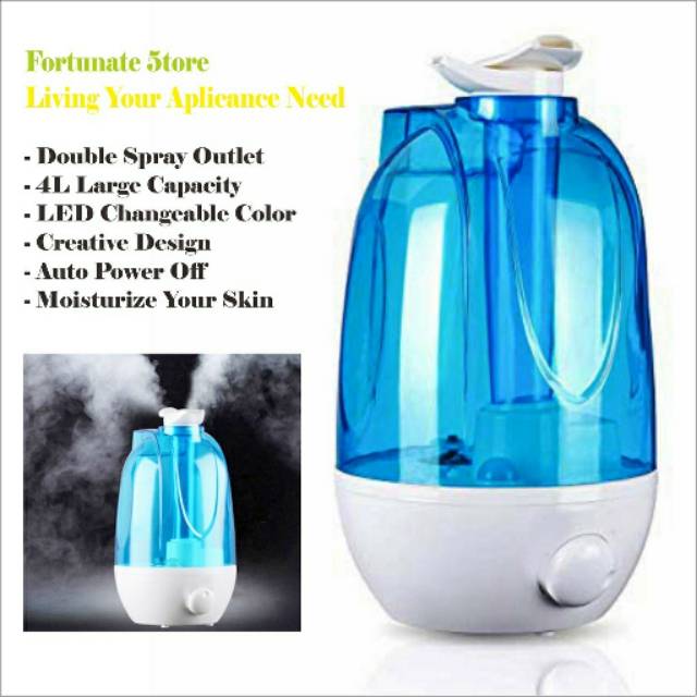 Air Humidifier / Diffuser / Pelembab Udara / XProject Air Humidifier Ultrasonic 4L