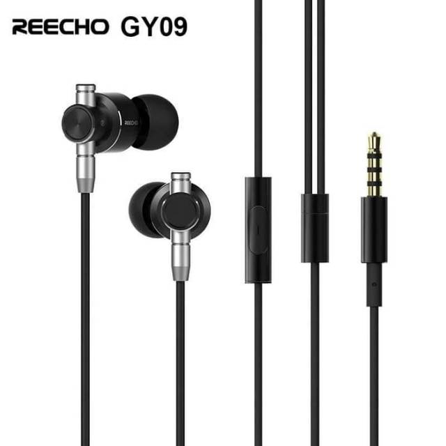 REECHO GY09 with Mic Earphone for Basshead