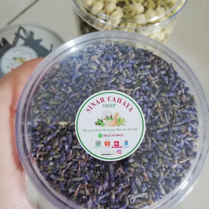 

[[BISA COD]] teh bunga Lavender 100 gram KOMPLIT Kode 456