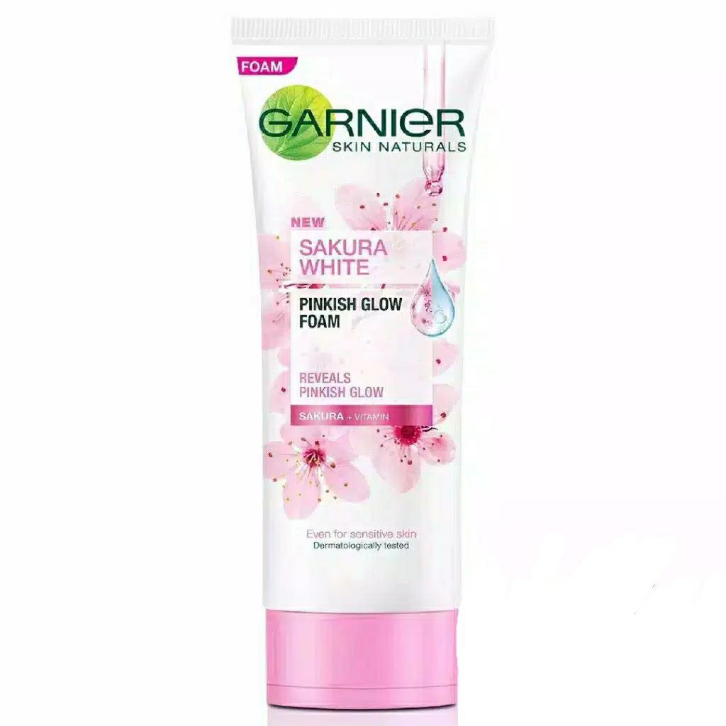 Garnier Sakura White Pinkish Glow Foam - Facial Foam Garnier