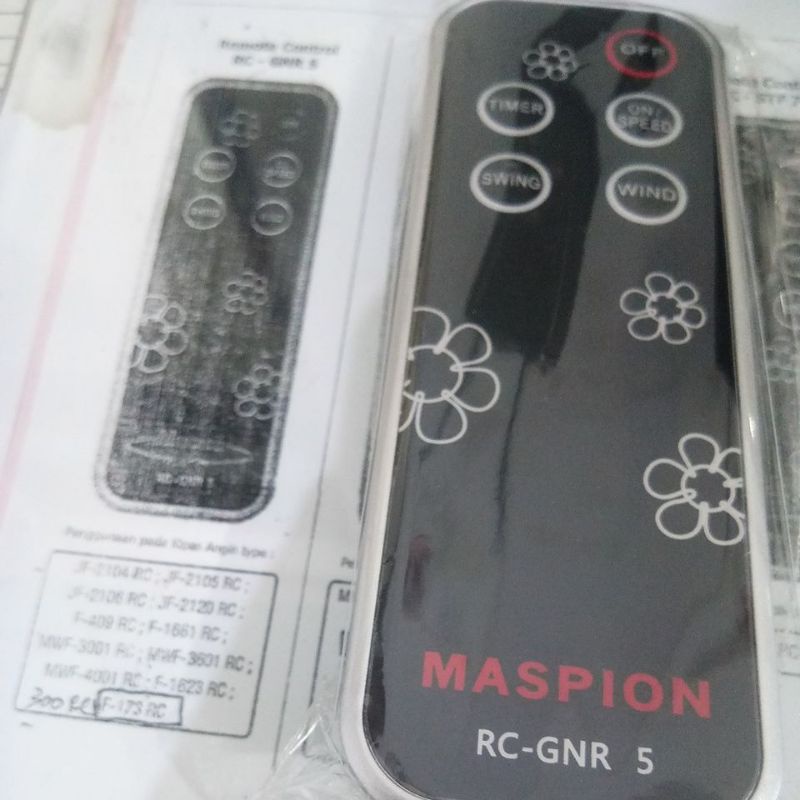 Remote Mwf 4001/3001/3601RC / Jf 2120