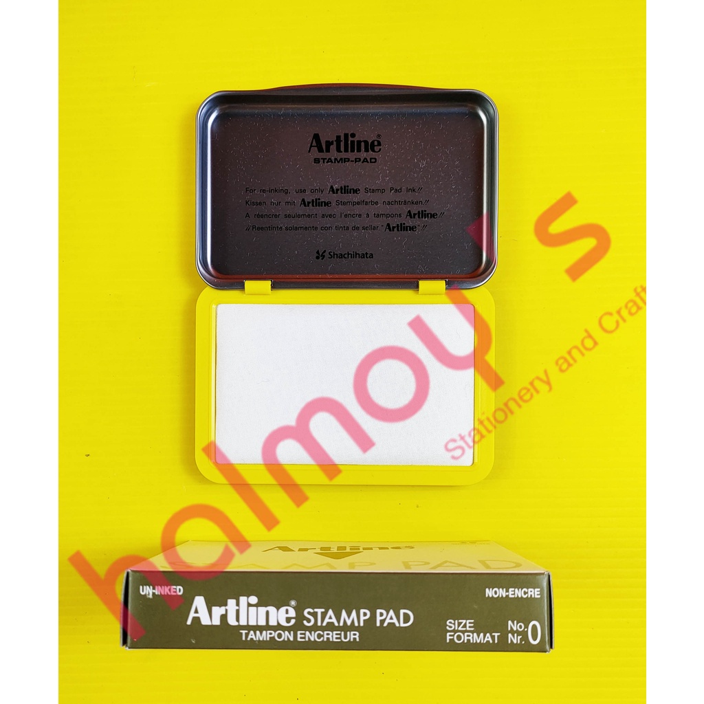

BANTALAN STEMPEL / STAMP PAD ARTLINE UN INKED NO. 0