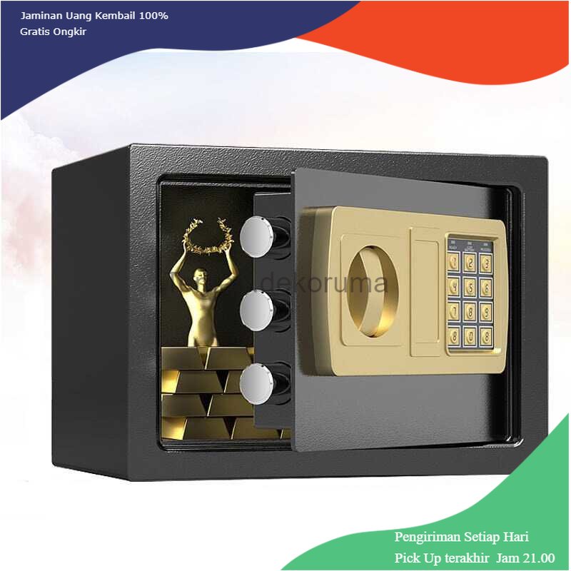 TD - RUM TaffGUARD Kotak Brankas Hotel Safety Box Password 31x20x20cm - 20E