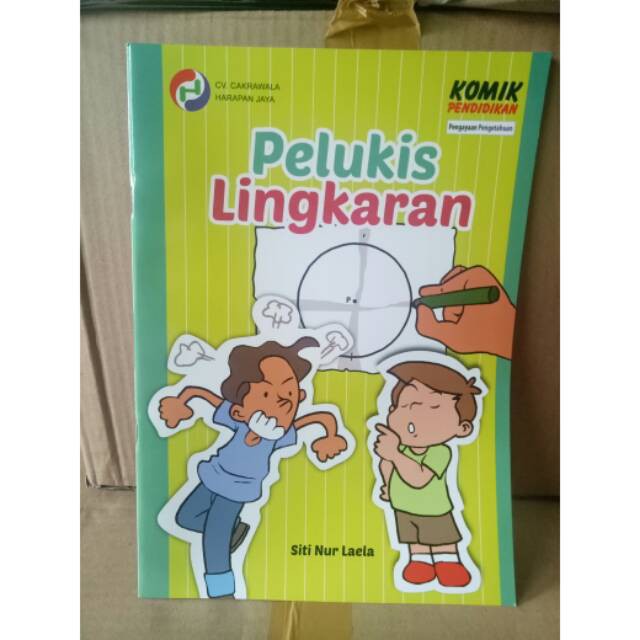 Komik pendidikan pelukis lingkaran penerbit cakrawala