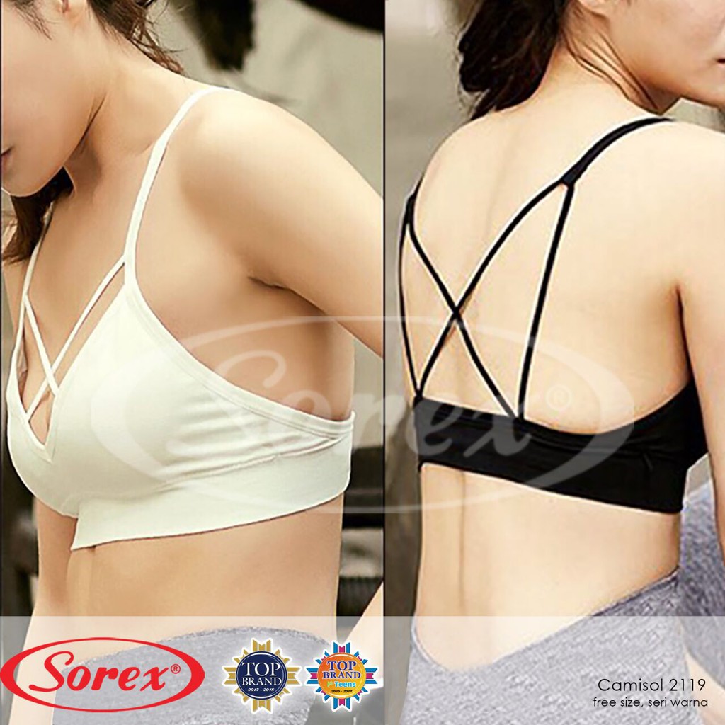 CAMISOL TANKTOP BRALETTE 2119 SOREX OBRAL