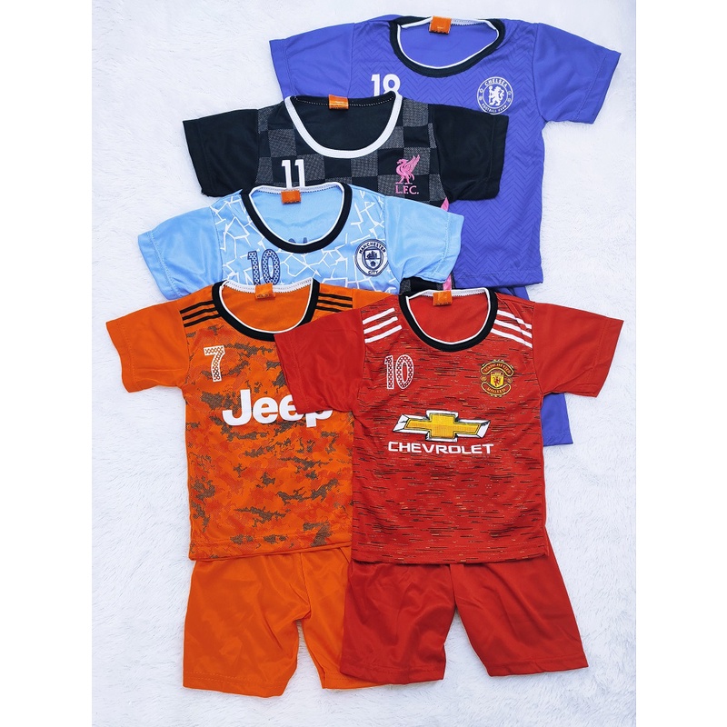 Baju bola anak/baju anak/pakaian anak/baju bola/seragam bola/jersey anak/jersey bola