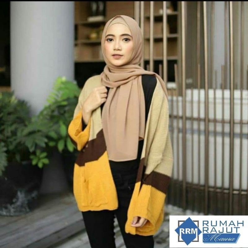 CAMEROON CARDIGAN RAJUT / CARDIGAN SWEATER RAJUT / ATASAN RAJUT WANITA