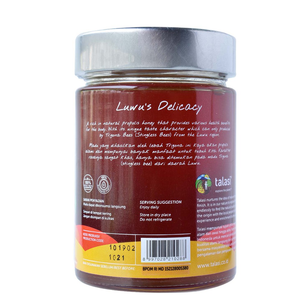 Watu Multifloral Honey Luwu 400 Gr
