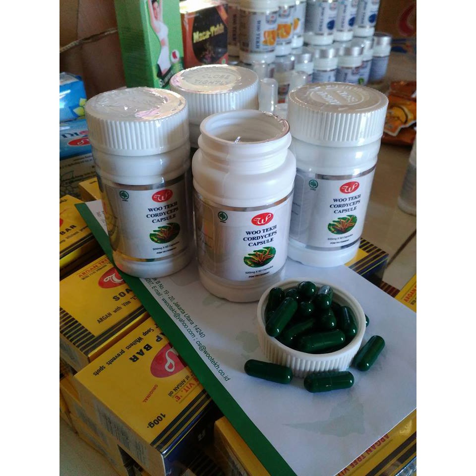 COD -Cordyceps Kapsul BPOM -Obat paru dan ginjal, Isi 30 Kapsul per Botol, obat sesak nafas covid-4