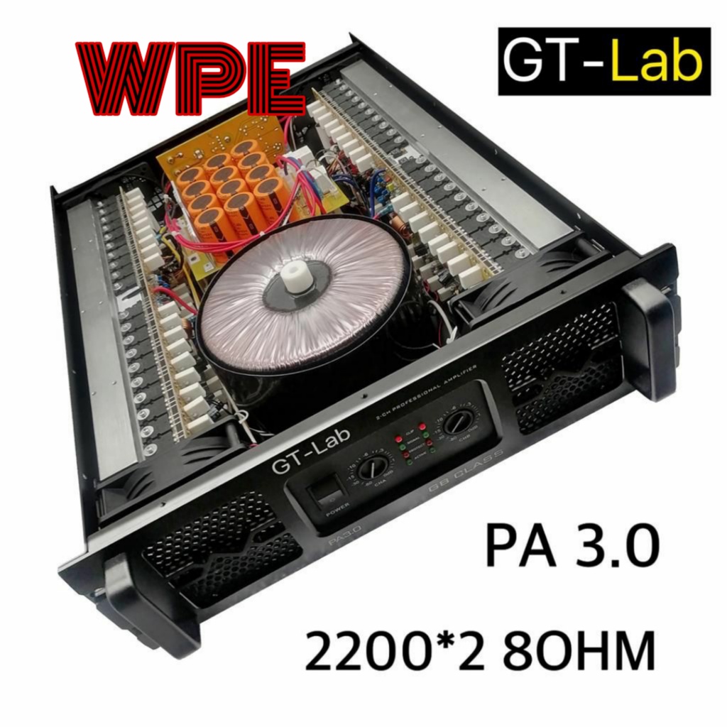 power amplifier 2channel gt-lab pa3.0 gtlab pa 3.0 original by rdw class gb