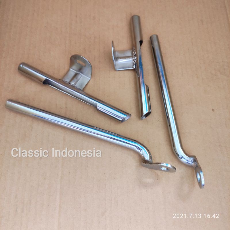 Begel Behel CB kartel crom model Slop Bungkus kondom besi Panjang pendek Bisa di atur