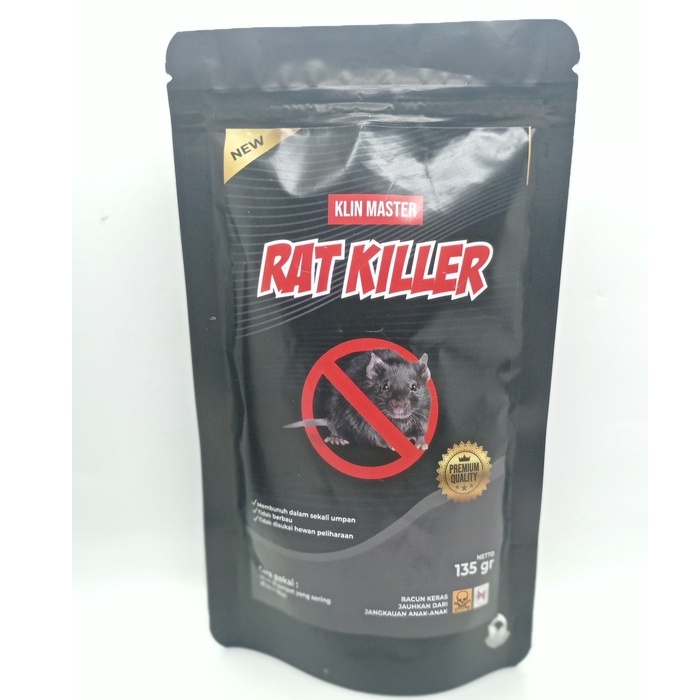 klin master rat killer racun tikus/umpan tikus mati kering bisa cod