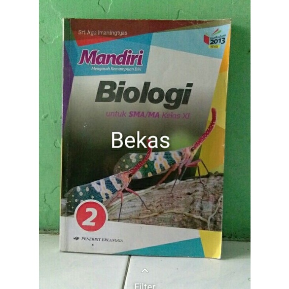 Mandiri Biologi SMA kelas11 XI penerbit Erlangga