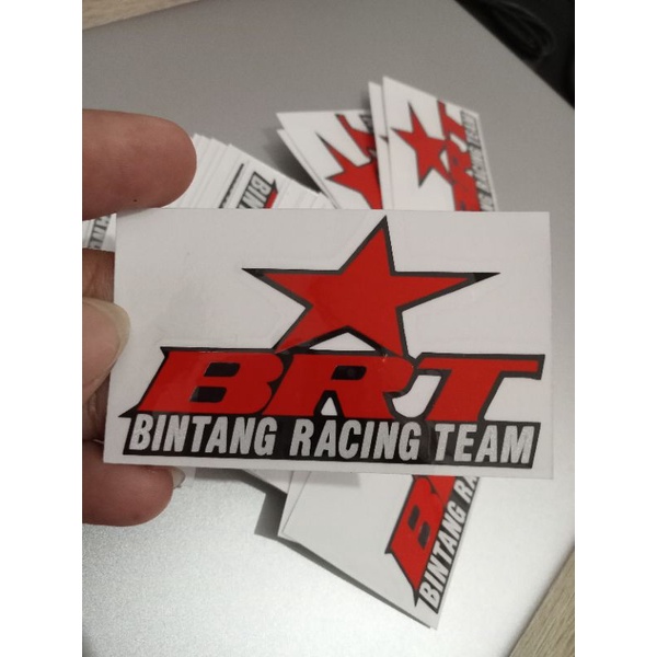 STICKER BRT BINTANG RACING TEAM CUTTING
