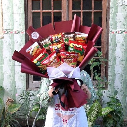 

Snack Bouquet | Buket Jajan 30ribu | Wisuda | KHUSUS GOSEND | Surabaya ♥︎Forestial♥︎
