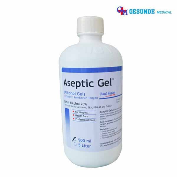 Aseptic Cair Hand Sanitizer 500ml Refill Onemed/Aseptic Gel Hand Sanitizer 500ml Refill Onemed