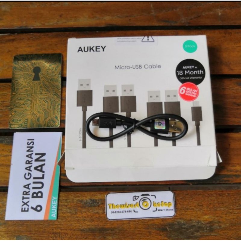 Ecer Kabel Micro usb Aukey Cable 30cm