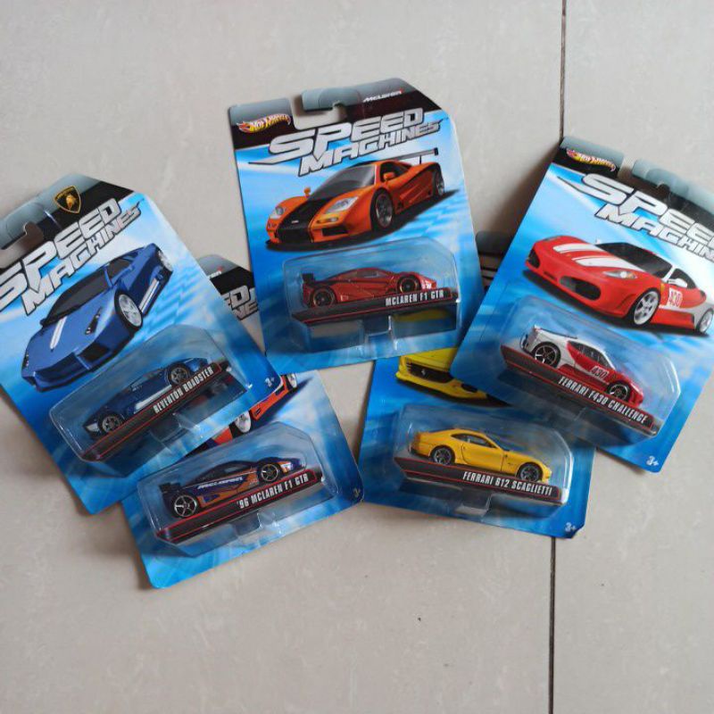 Diecast hotwheels Speed Machines