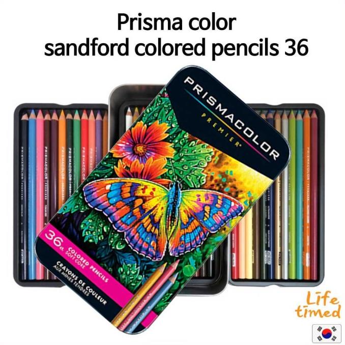 

PRISMA COLOR SANDFORD COLORED PENCILS 36 YHJTY54654