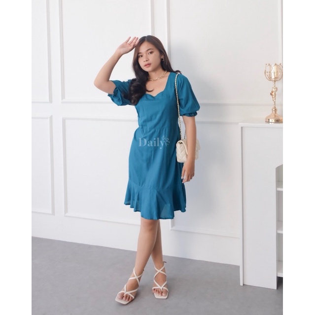 Alexa Mini Dress | Basic &amp; Flower Motif