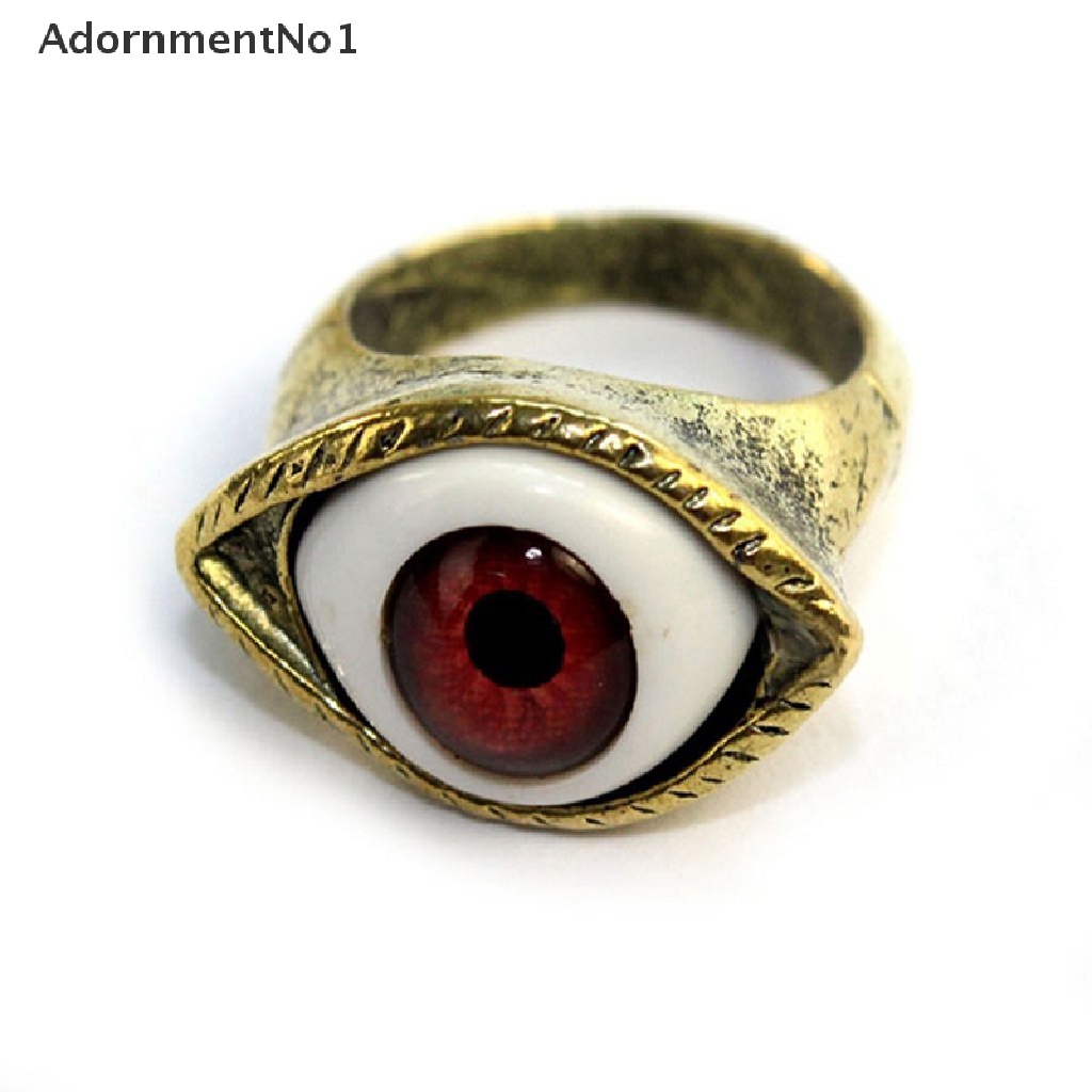 (AdornmentNo1) Cincin Mata Vampire Gaya Retro Vintage Punk Gothic Untuk Wanita