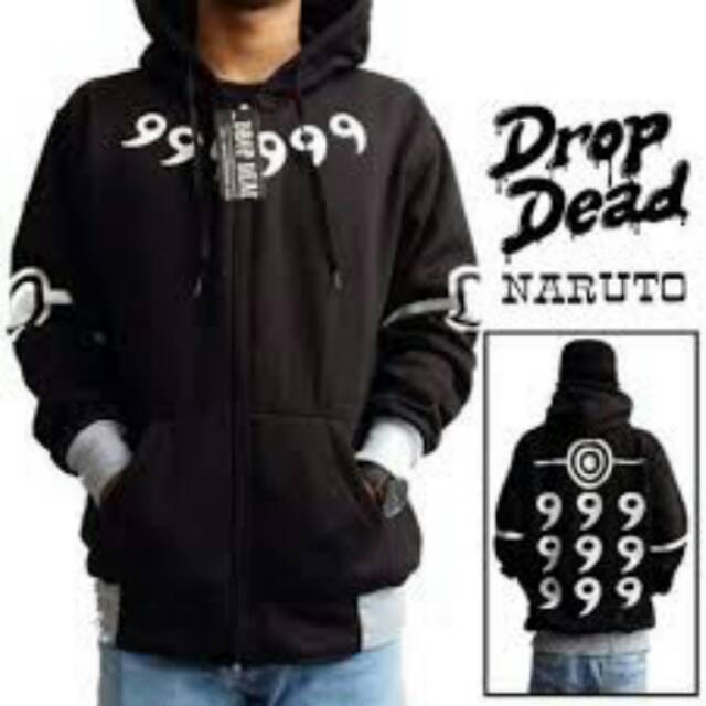 Jaket drop dead hitam