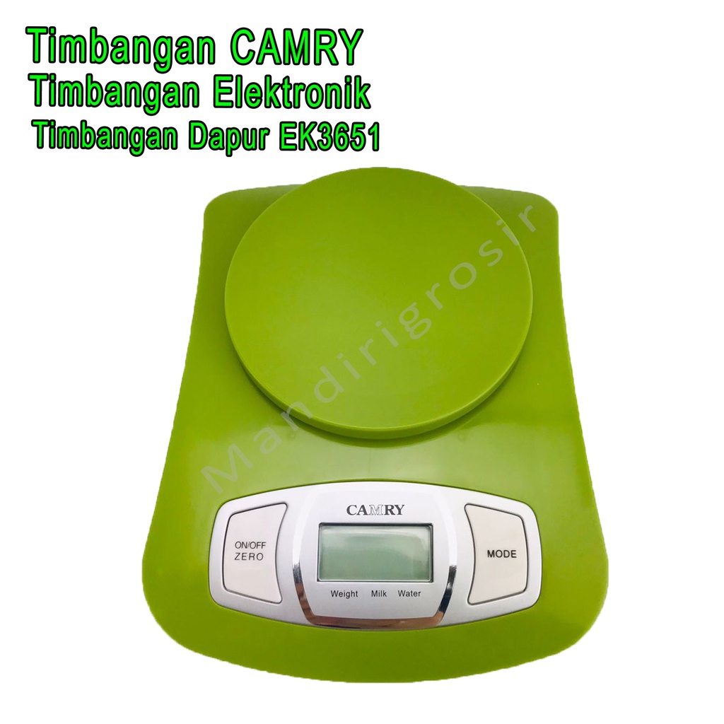 Timbangan Elektronik *Timbangan CAMRY * Timbangan Dapur * Digital EK3651