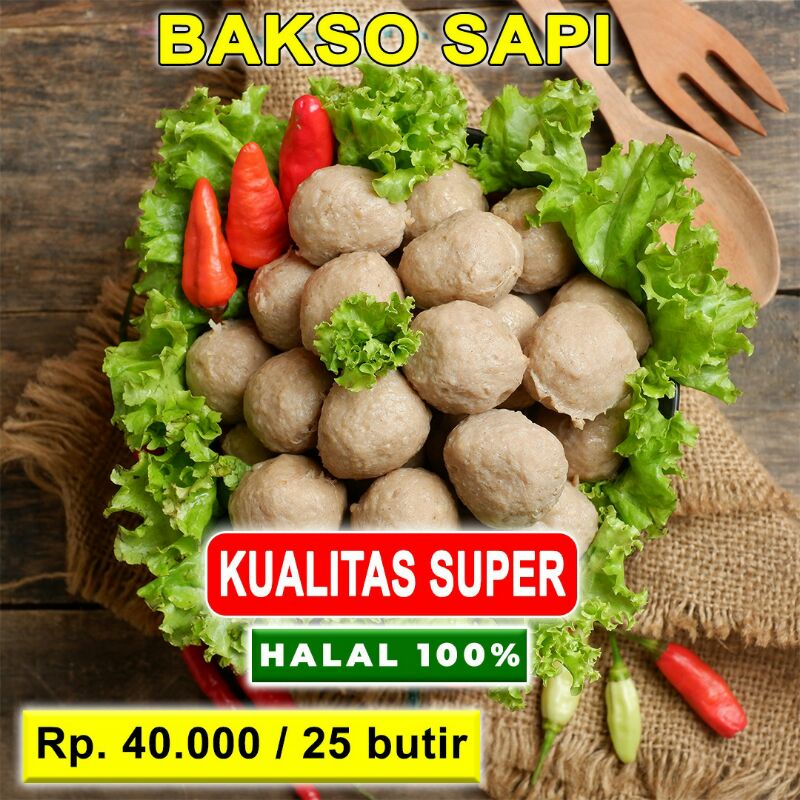 

Bakso Sapi Premium (Frozen)