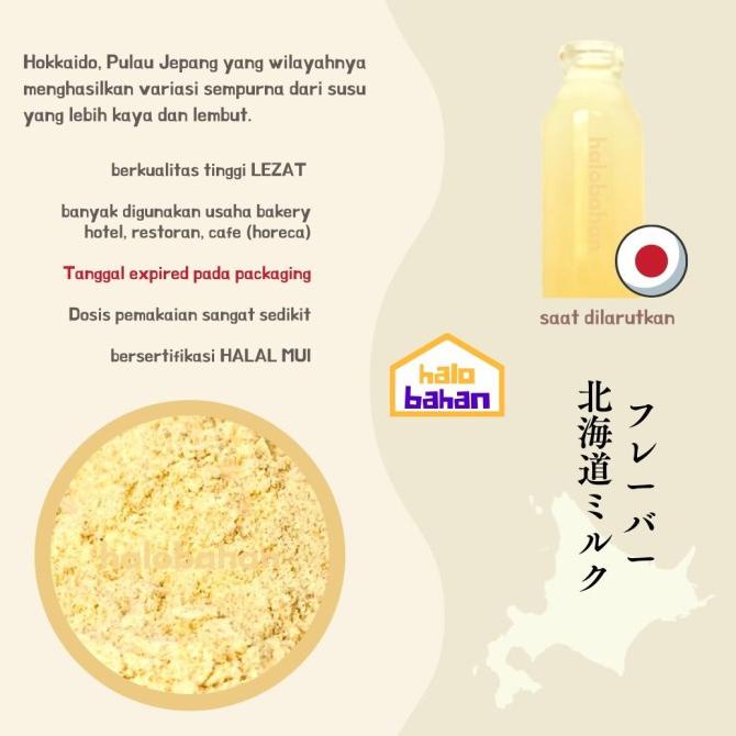

HOKKAIDO MILK Powder / Hokkaido Milk Flavour - 100/200g - HALAL MUI - 100 gram