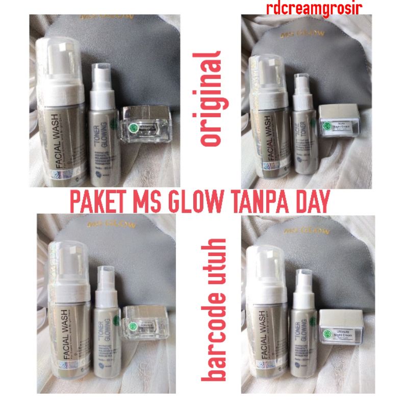 [COD] MS GLOW TANPA DAY CREAM