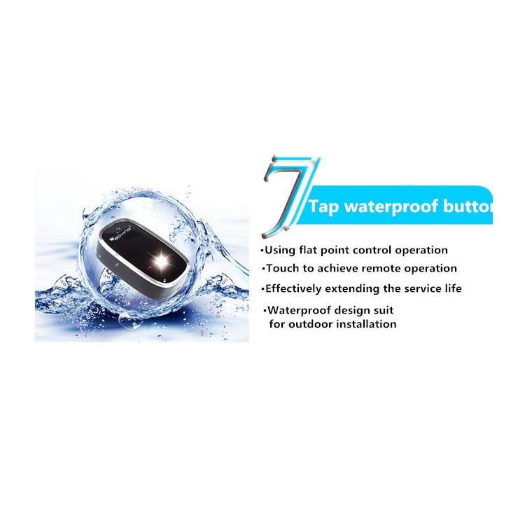 Bel Pintu Rumah Wireless Doorbells Waterproof 36 Nada Berkualitas Desain Minimalis / Bel Pintu Rumah Tanpa Kabel Murah Ting Tung Energi Baterai Anti Air Apartemen Bell / Bel Pagar Rumah Pencet Bunyi Keras Jarak Jauh 2 Receiver