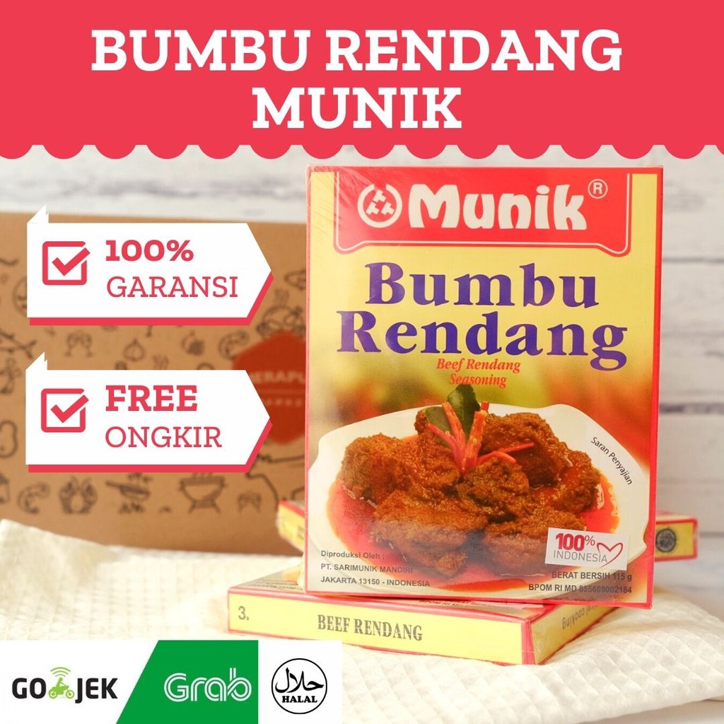 

Munik Bumbu Rendang 115g