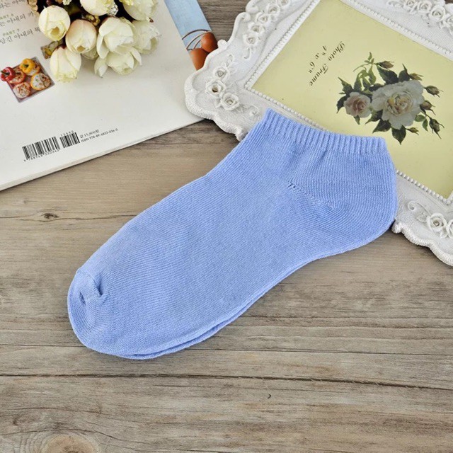 ☛TK☚ Kaos Kaki Motif Polos Korea Ankle Cute Semata Short Socks Pendek Fashion Murah Anak R097