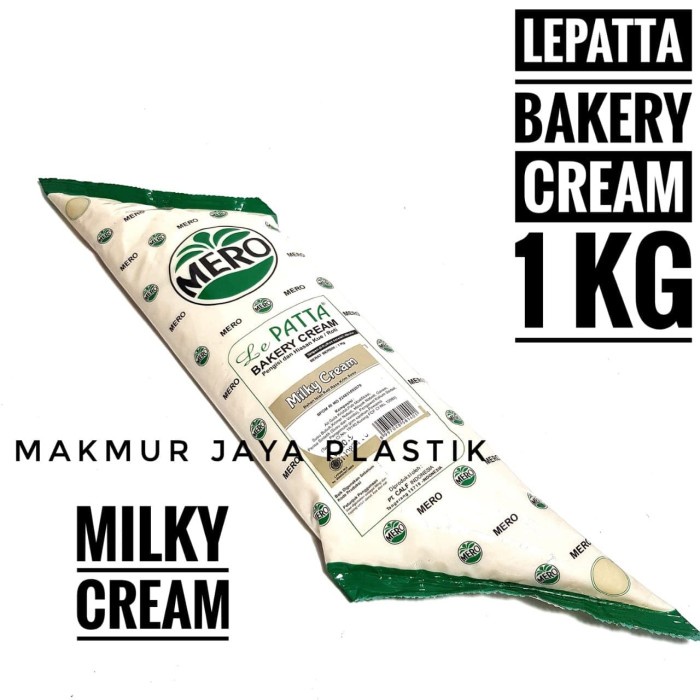 

Krim- Le Patta - Milky Lepatta Bakery Cream Milky Cream Mero 1 Kg -Krim.