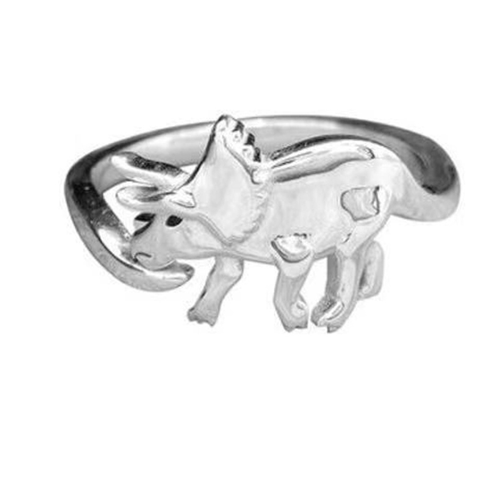 【COD Tangding】Cincin Model Dinosaurus Untuk Wanita